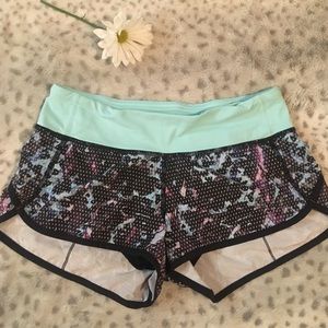 Lululemon speed shorts